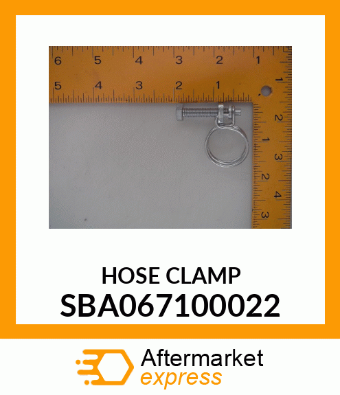 HOSECLAMP SBA067100022