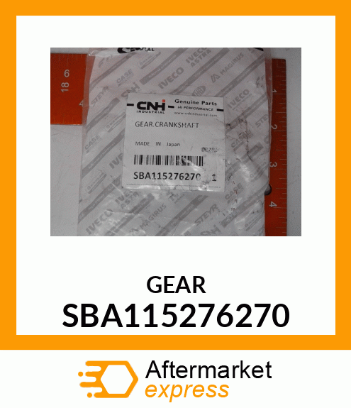 GEAR SBA115276270