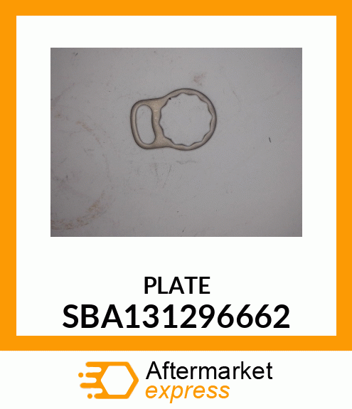 PLATE SBA131296662