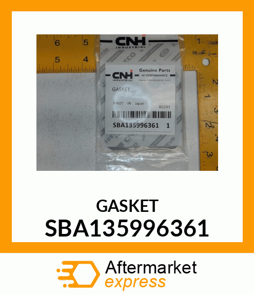 GASKET SBA135996361