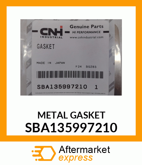 METALGASKET SBA135997210