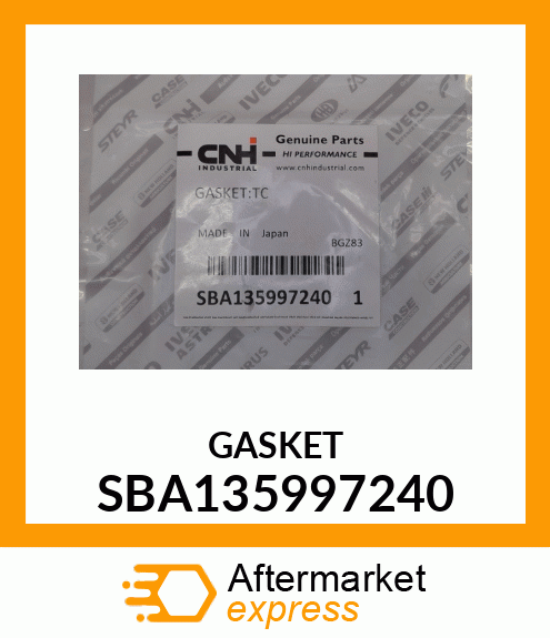 GASKET SBA135997240