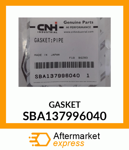 GASKET SBA137996040