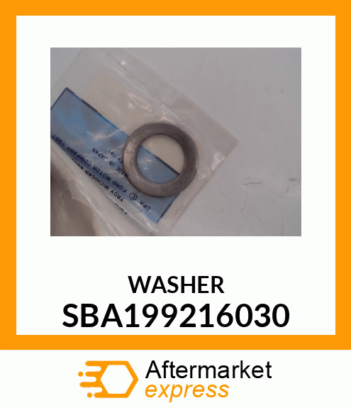 WASHER SBA199216030