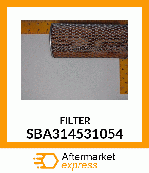 FILTER SBA314531054