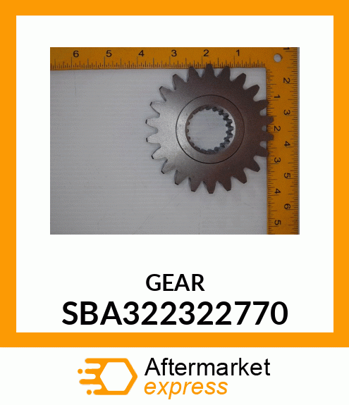 GEAR SBA322322770