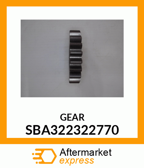 GEAR SBA322322770