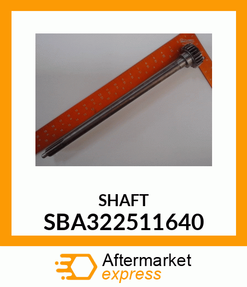 SHAFT SBA322511640