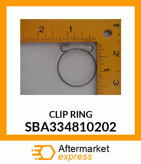 CLIPRING SBA334810202