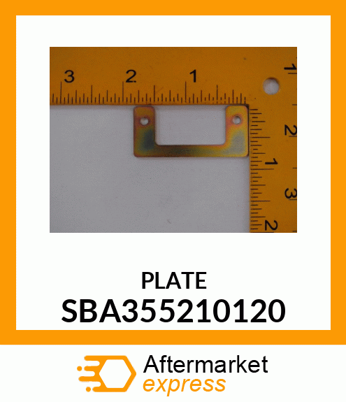 PLATE SBA355210120