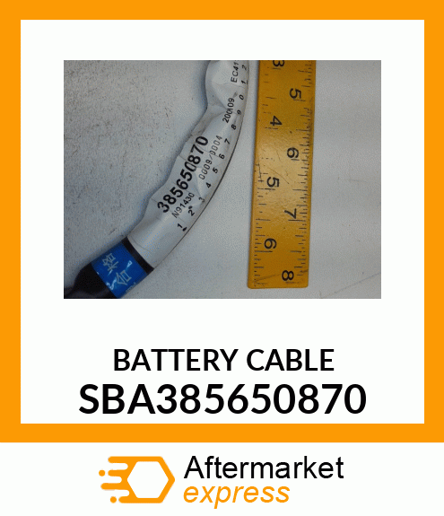 BATTERY CABLE SBA385650870