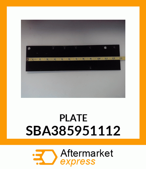 PLATE SBA385951112