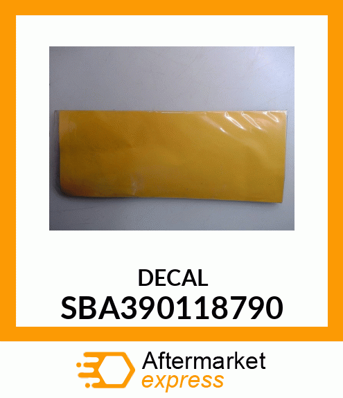 DECAL SBA390118790