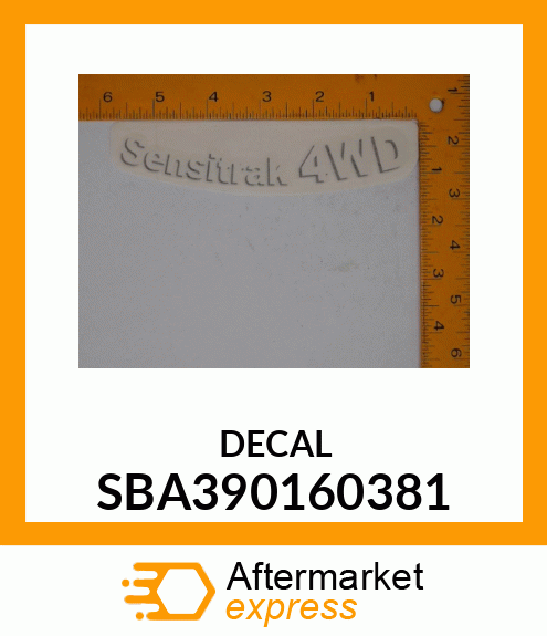 DECAL SBA390160381