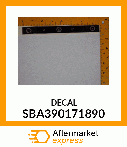 DECAL SBA390171890