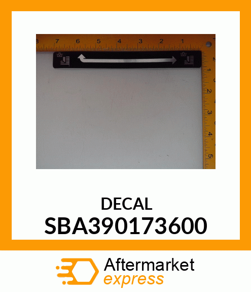 DECAL SBA390173600