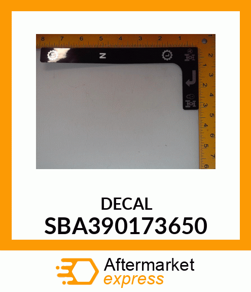 DECAL SBA390173650