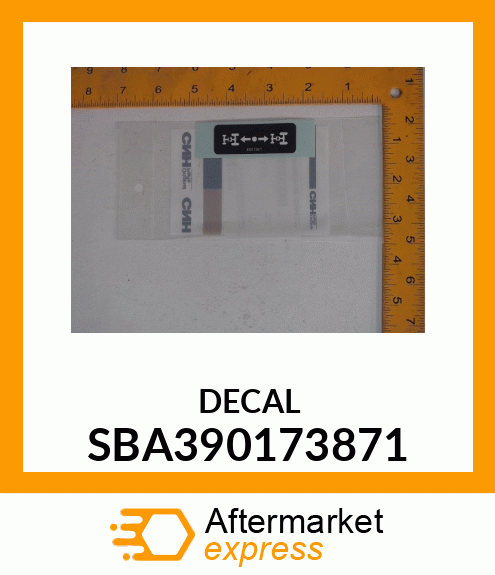 DECAL SBA390173871