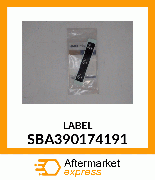 LABEL SBA390174191