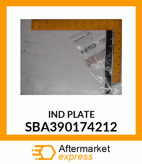 INDPLATE SBA390174212