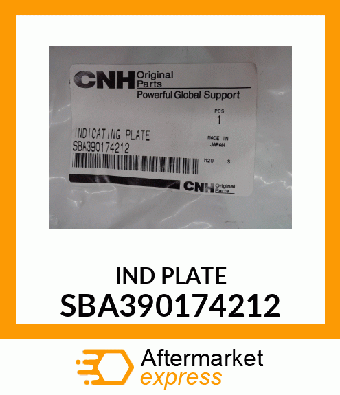 INDPLATE SBA390174212