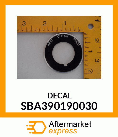 DECAL SBA390190030