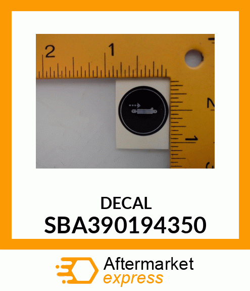 DECAL SBA390194350