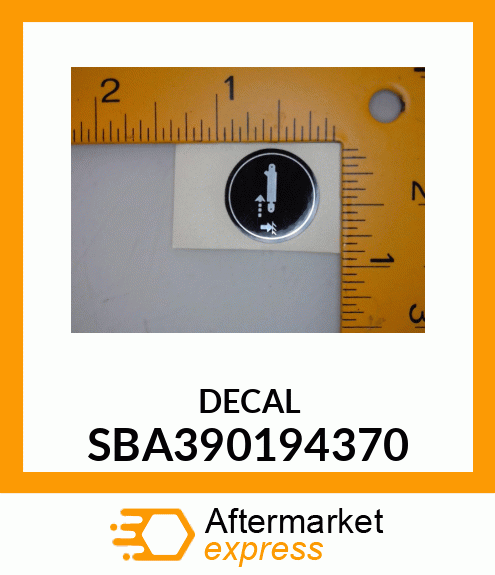 DECAL SBA390194370