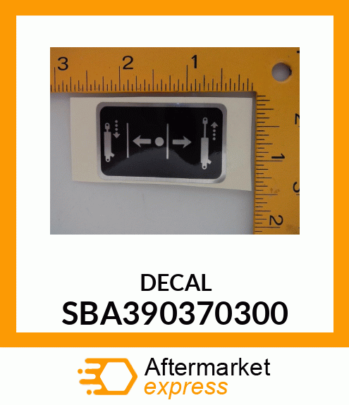 DECAL SBA390370300