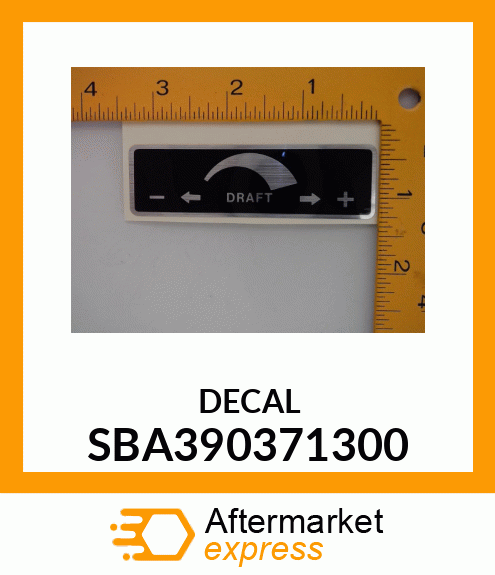 DECAL SBA390371300