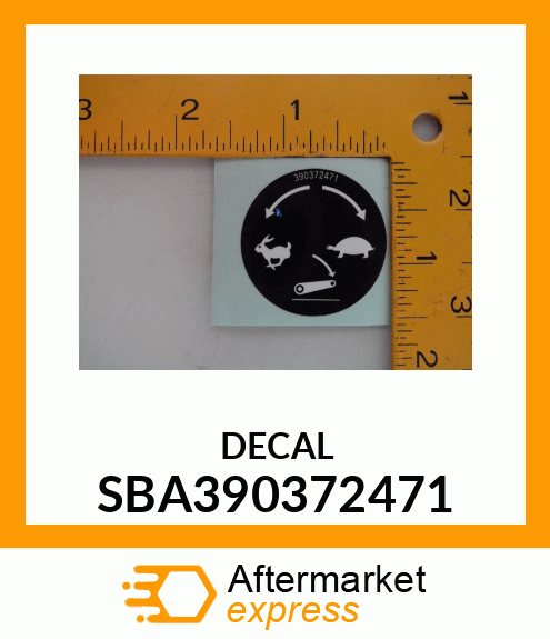 DECAL SBA390372471