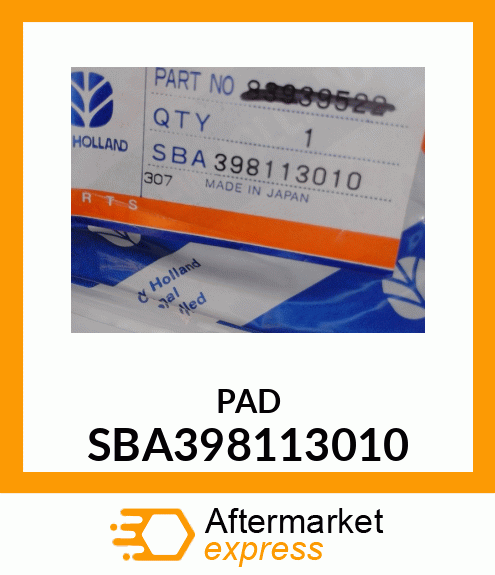 PAD SBA398113010