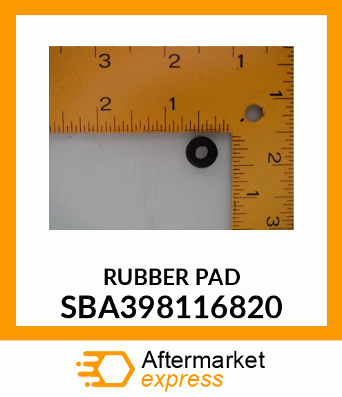 RUBBERPAD SBA398116820