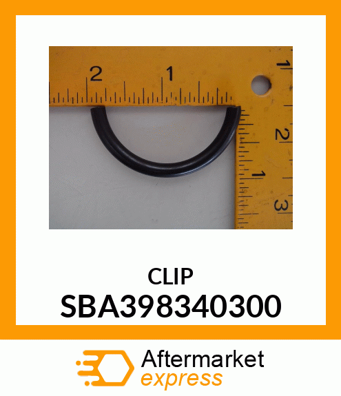 CLIP SBA398340300