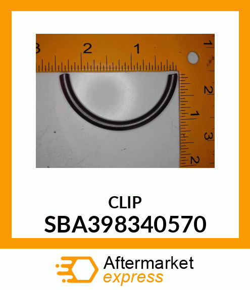 CLIP SBA398340570