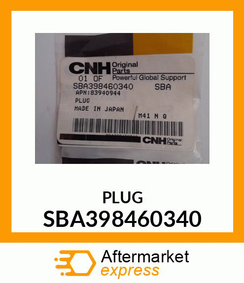 PLUG SBA398460340