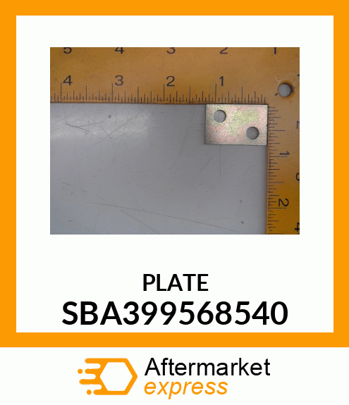 PLATE SBA399568540