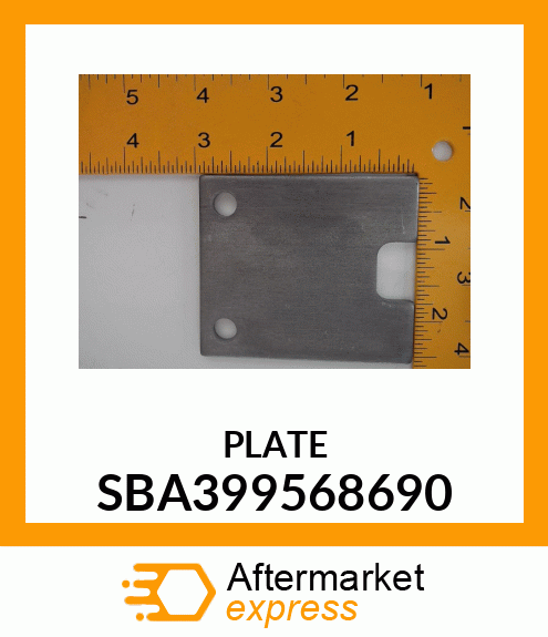 PLATE SBA399568690