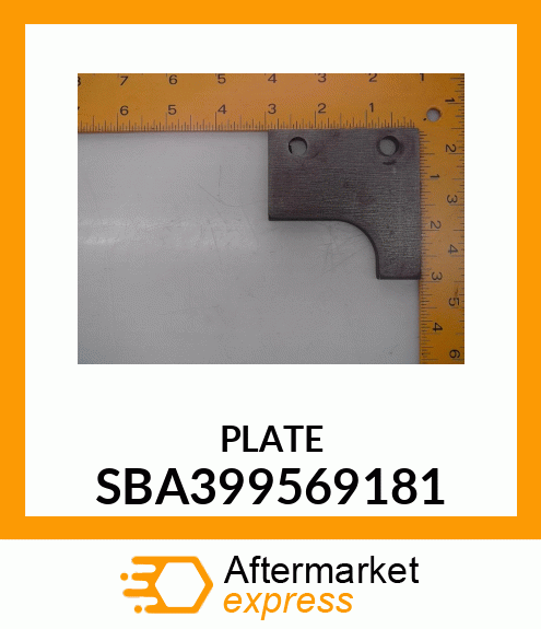 PLATE SBA399569181