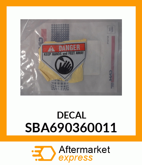 DECAL SBA690360011