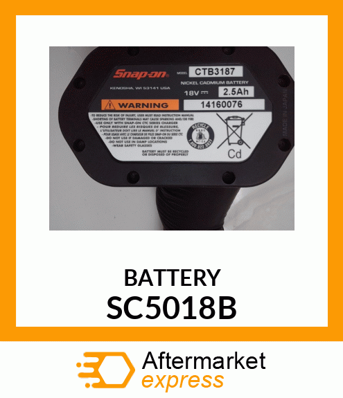 BATTERY SC5018B