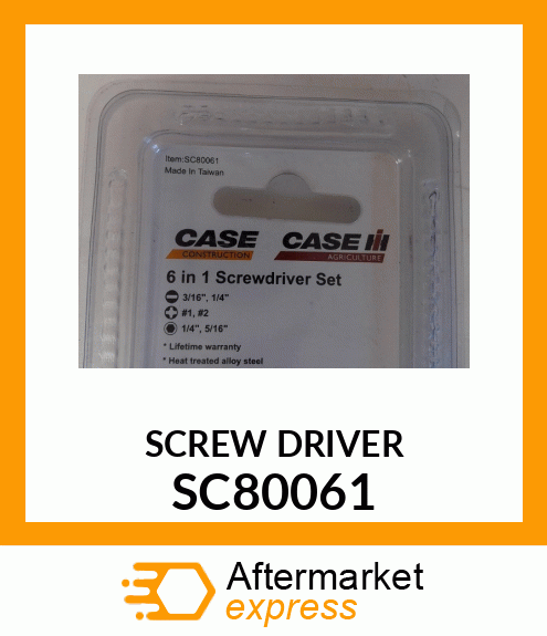 SCREW DRIVER SC80061