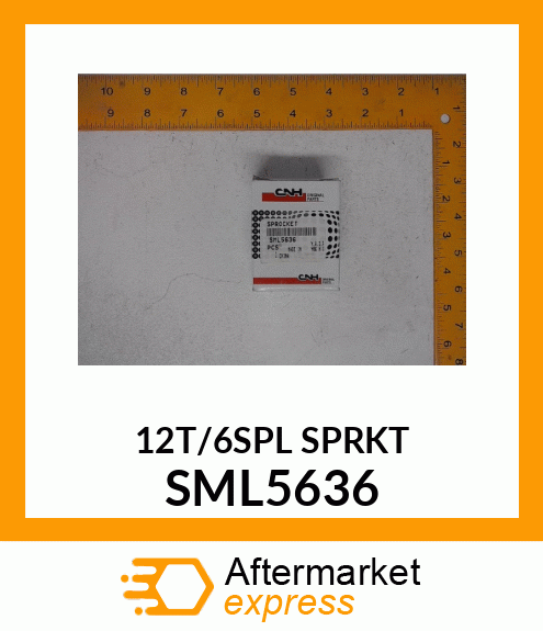 12T/6SPL_SPRKT_ SML5636