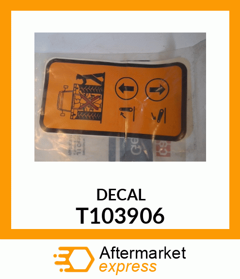 DECAL T103906