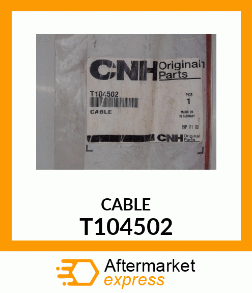 CABLE T104502