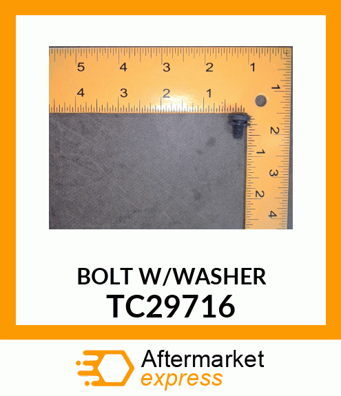 BOLTW/WASHER TC29716