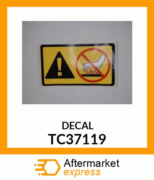 DECAL TC37119