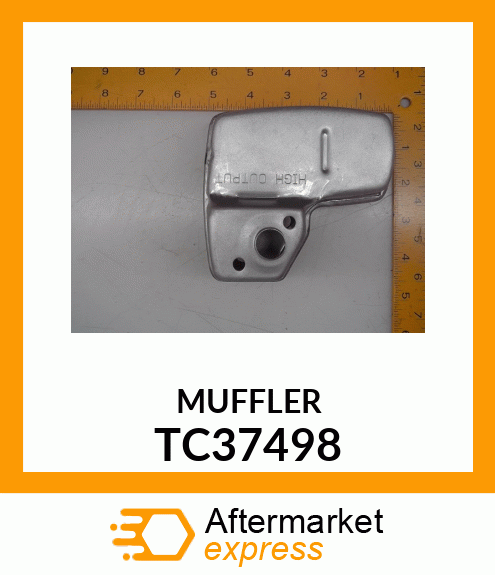 MUFFLER TC37498