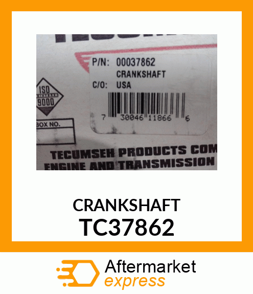 CRANKSHAFT TC37862