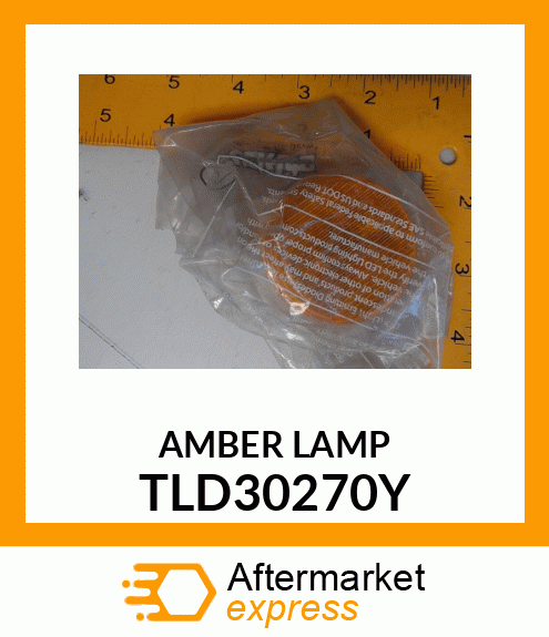 AMBER LAMP TLD30270Y